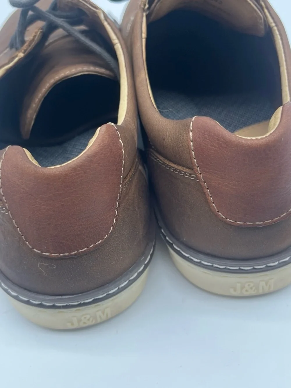 Brown Lace-Up Men's Casual Shoes
